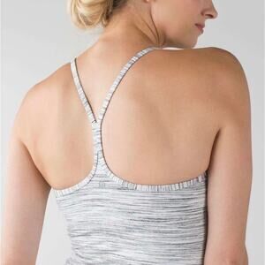 Lululemon Athletic Power Y Activewear Bra Cropped Tank Size  6